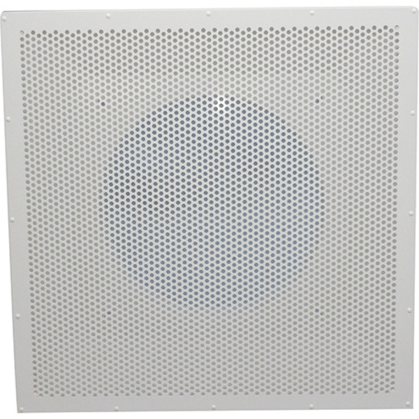 Eger Products Air Diffuser, Perf Recsd , 6"Nk, 3/8"Holes, Wht EAPERF06W375SP